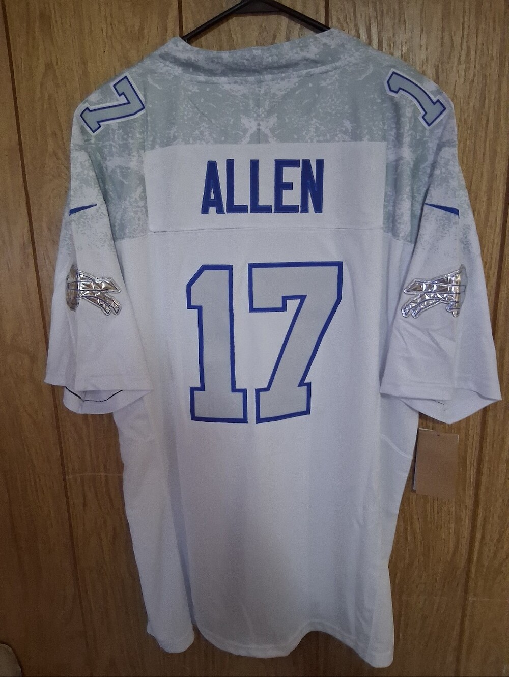 Mystery Sports Card With Josh Allen Buffalo Bills Large Rivalry Stitched Jersey